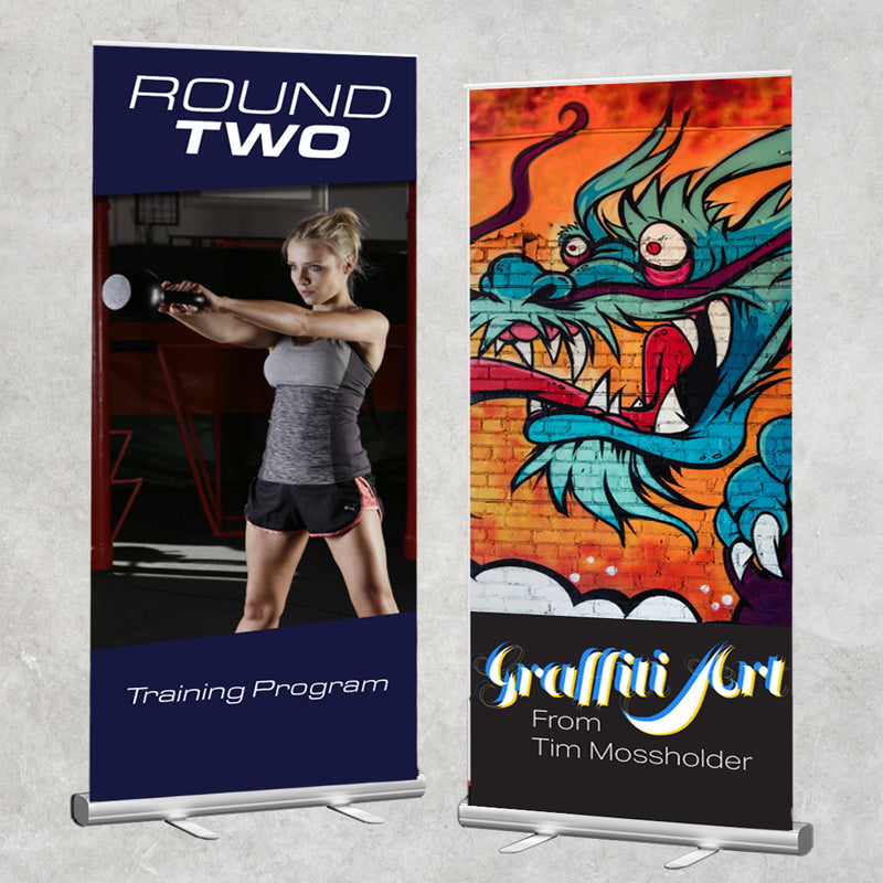 Banner Performance Up Standard Pull Up Banners — The Print Company
