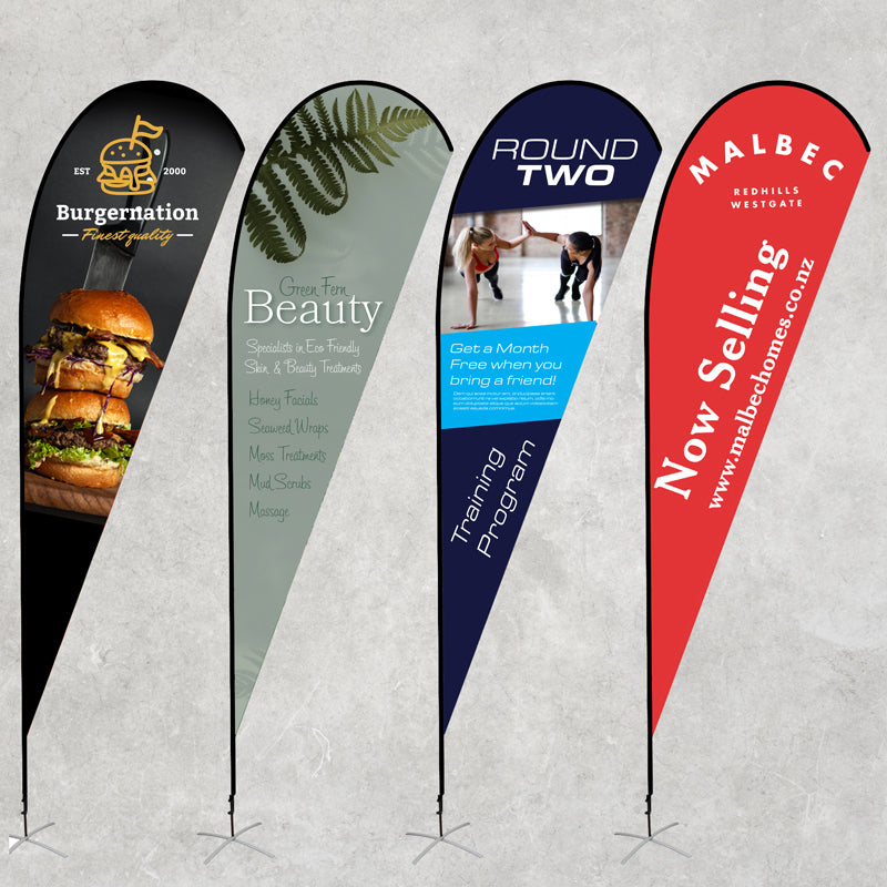 Tear Drop Flag — The Print Company